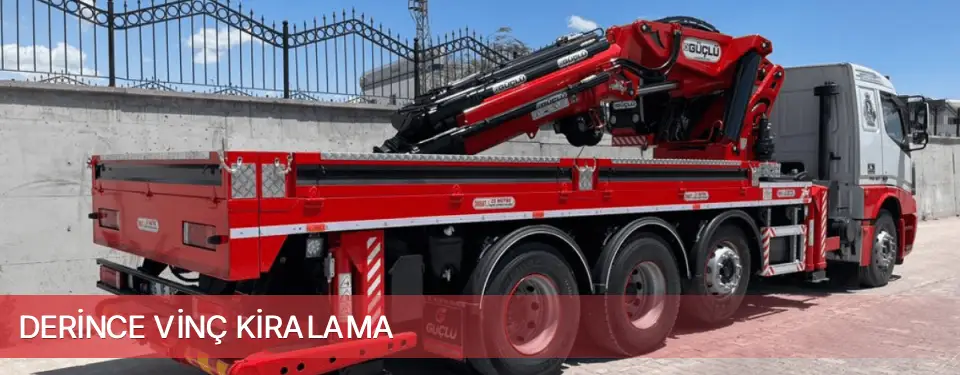 Derince İlçemi Vinç Kiralama